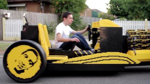 国产积木大车拼装视频,创意无限，乐享拼搭时光