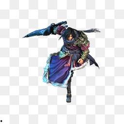 国产动漫剑客素材视频